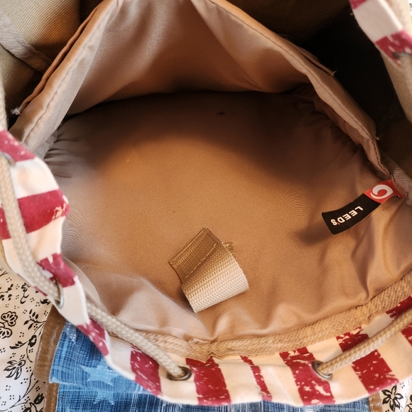 Field and Co canvas laptop rucksack Americana patriotic - Picture 6 of 10